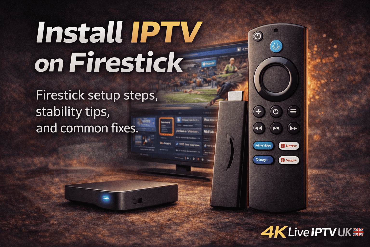 Install IPTV on Firestick