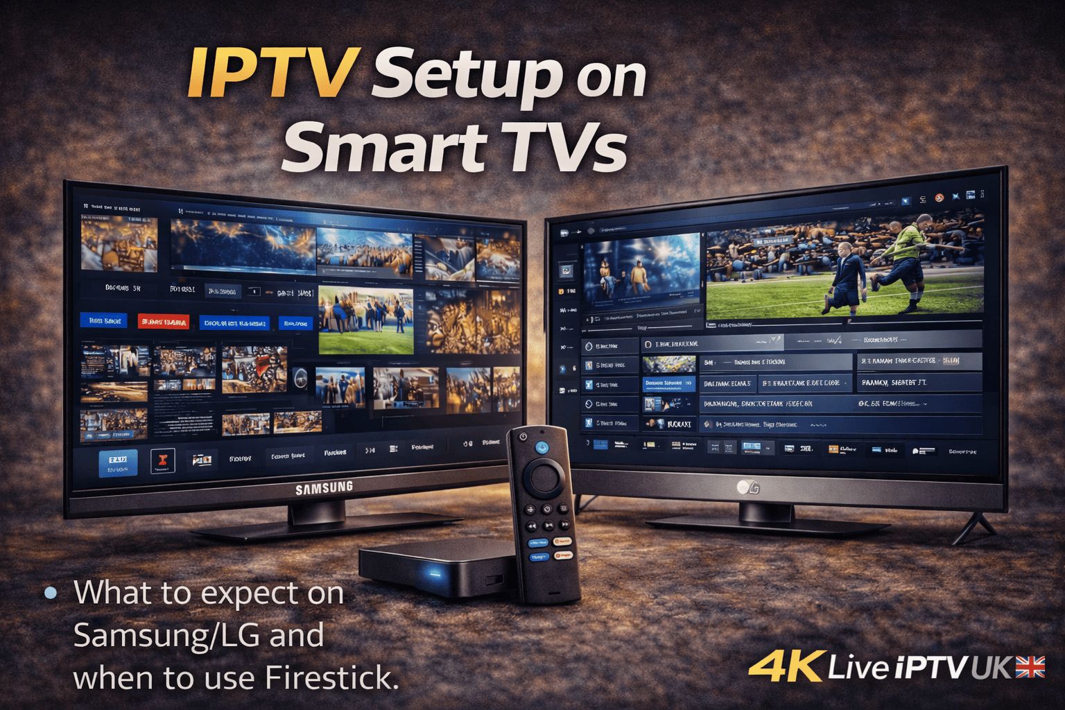 IPTV Setup on Smart TVs