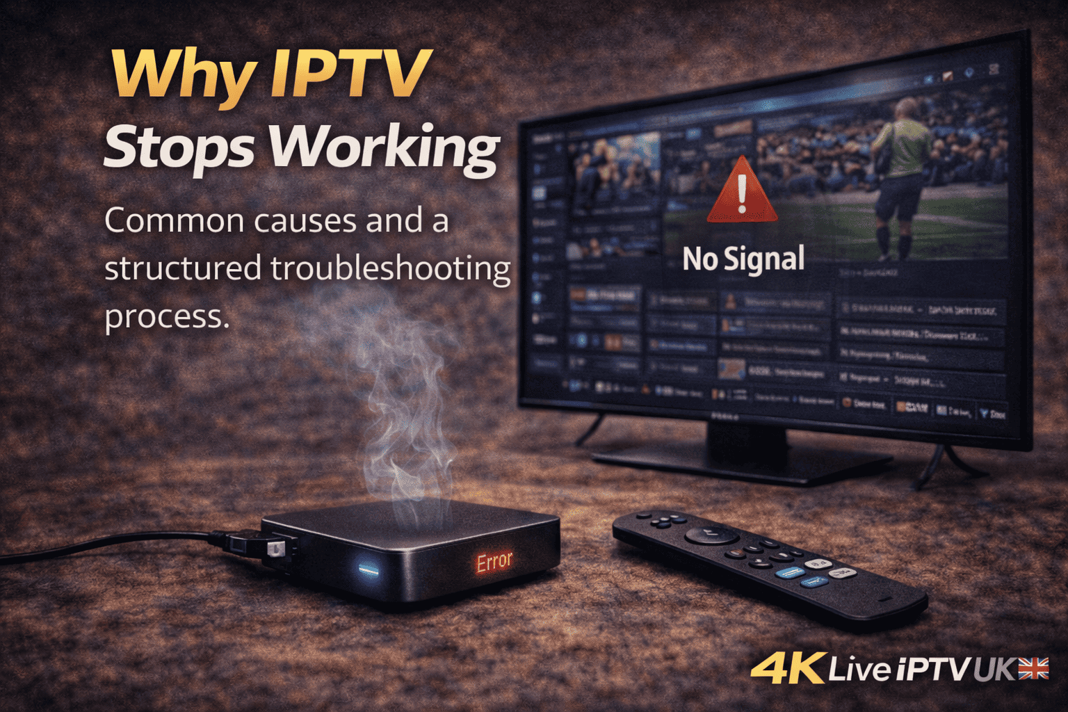 Why IPTV Stops Working